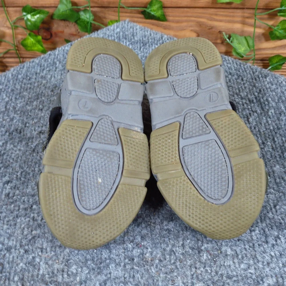 Steve Madden TBlast Toddler Boys Size‎ 7 Green Gray Sport Sandals Casual